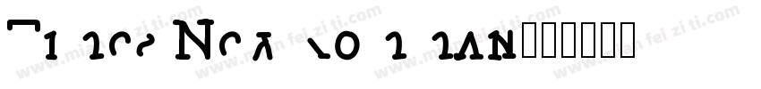 Times New Romman字体转换